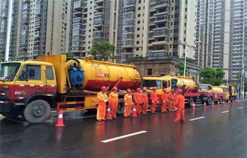 朔城市政管道清淤