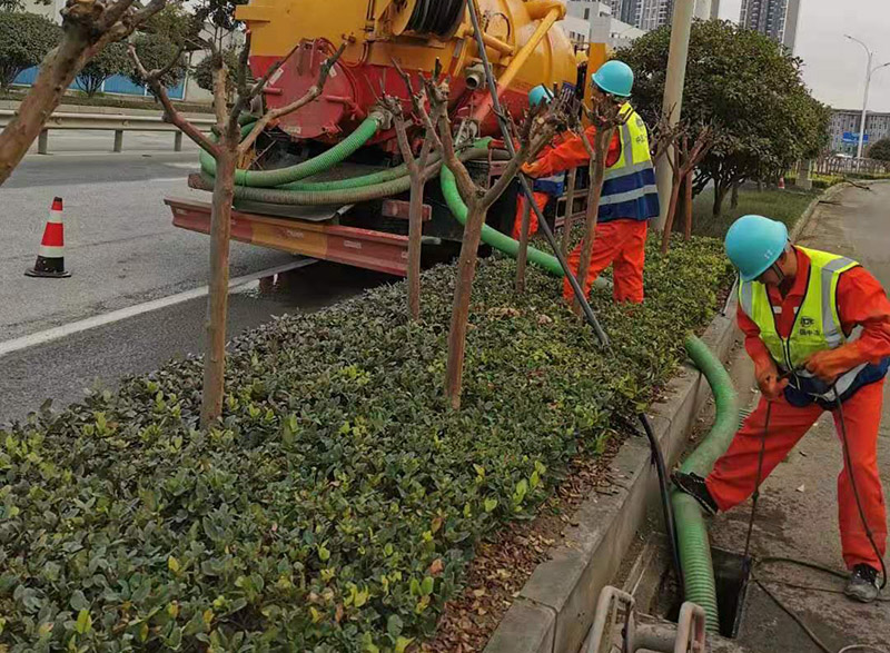 朔城市政管道清淤